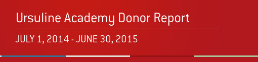Donor Report 2014-2015